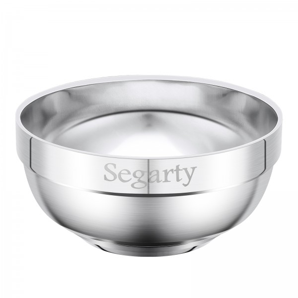 Segarty 304 Stainless Steel Bowl 350ml 11.8oz - Food Grade Metal Bowl for Kids, Camping, Cereal, Soup, Snacks, Salad - Lightweight, Stackable, Dishwasher Safe, Rust Resistant Segarty 304 Stainless Steel Bowl 350ml 11.8oz - Food Grade Metal Bowl for Kids, Camping, Cereal, Soup, Snacks, Salad - Lightweight, Stackable, Dishwasher Safe, Rust Resistant