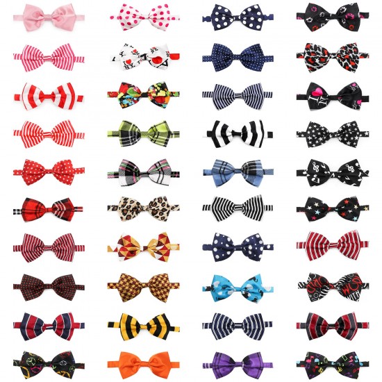 Dog Bow Ties, 40 PCS Segarty Pet Neck Bows, Bulk Pet Bowties with Adjustable Collar, Grooming Bowknot for Christmas Birthday Holiday Valentine Party Dog Photography Accessories Gift for Puppy Dogs Cat… Dog Bow Ties, 40 PCS Segarty Pet Neck Bows, Bulk Pet Bowties with Adjustable Collar, Grooming Bowknot for Christmas Birthday Holiday Valentine Party Dog Photography Accessories Gift for Puppy Dogs Cat…