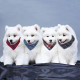 Segarty Dog Bandanas, 4PCS Triangle Bibs Reversible Plaid Printing Dog Kerchief Set, Scarfs Accessories for Small to Large Dogs Cats Pets Segarty Dog Bandanas, 4PCS Triangle Bibs Reversible Plaid Printing Dog Kerchief Set, Scarfs Accessories for Small to Large Dogs Cats Pets